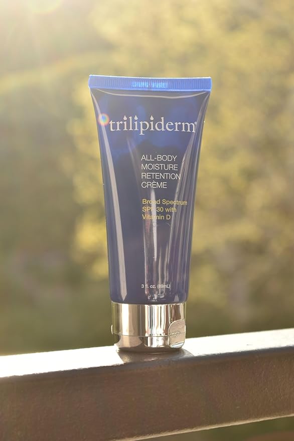 Trilipiderm All-Body Moisture Retention Créme 1oz x 3 + Broad Spectrum SPF 30 1oz x 3-VivaGrace Women