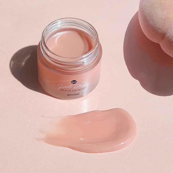 Sweet Dreams Lip Mask: Nourishing, Plumping and Hydrating Lip Sleeping Mask | Hyaluronic Acids+Vitamin C+Shea Butter+Antioxidants | Peach-VivaGrace Women