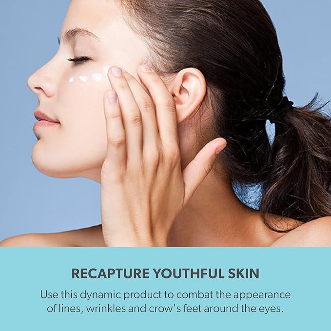 Serious Skincare - C3 Vitamin C Ester Eye Beauty Treatment with Hyaluronic Acid - For Dull & Dry Under Eyes - Soothing C3 Plasma Gel Formula for Fine Lines, Wrinkles, Discoloration - 0.5 oz.-VivaGrace Women