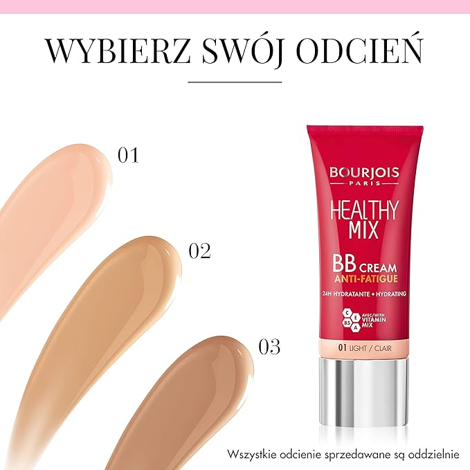 Bourjois Healthy Mix Bb Cream 02 Medium 30Ml-VivaGrace Women