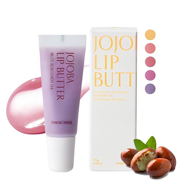 Jojoba Lip Butter (Mute Burgundy 04)-VivaGrace Women