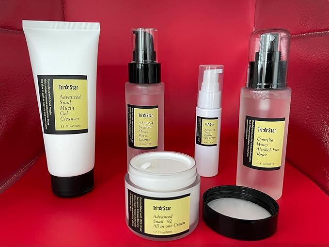 Tristar Advanced Snail Peptide Eye Cream, Anti-Wrinkle, Anti-Aging, Dark Circle Removing, Brightening Night Cream, 73.7% Snail Mucin - 30ml / 1FL Oz – 1 Count-VivaGrace Women