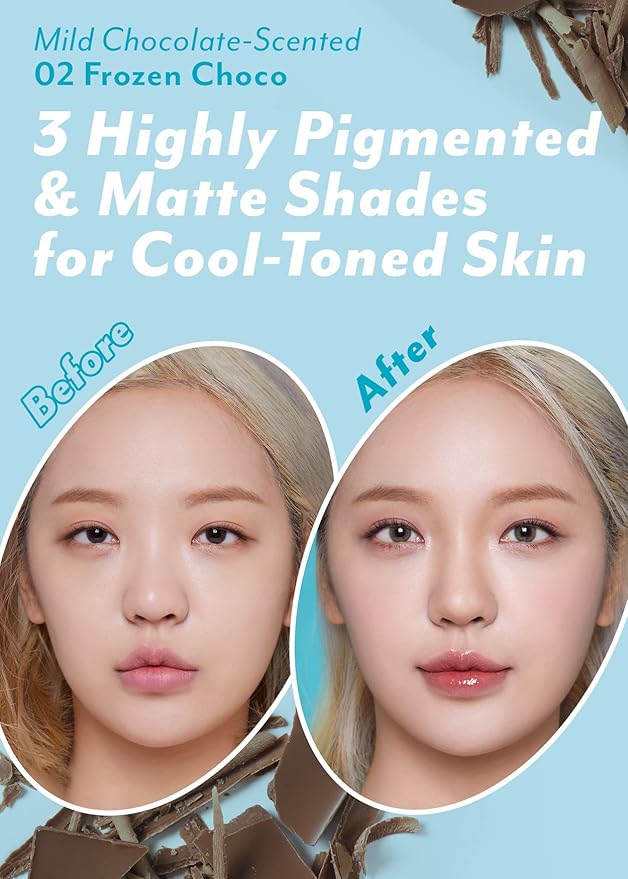 I'm Meme Palette - Afternoon Tea Contour | Frozen Choco, Bronzer Palette for Face & Cheeks, Matte Powder Bronzer, Natural Makeup, Buildable Coverage, Light to Medium, For Cool Tone Skin, 0.4oz-VivaGrace Women