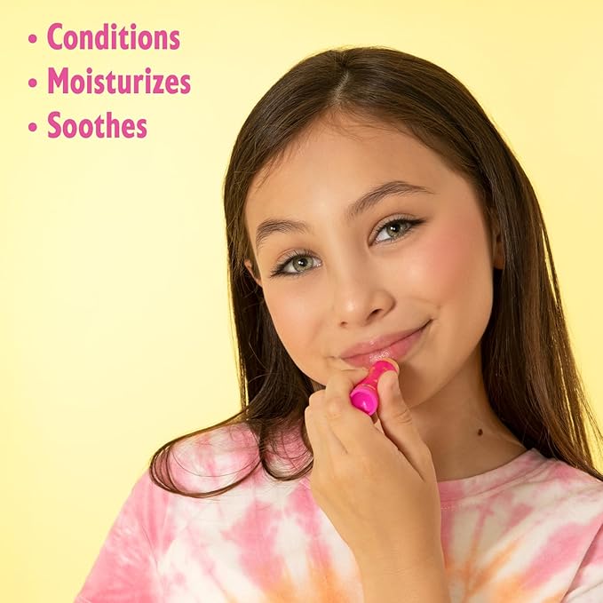 Lip Smacker Original & Best Party Pack - 10 Moisturizing Lip Balms, Classic Flavors, Hydrating & Protecting - Cruelty-Free- Oatmeal Cookie-VivaGrace Women