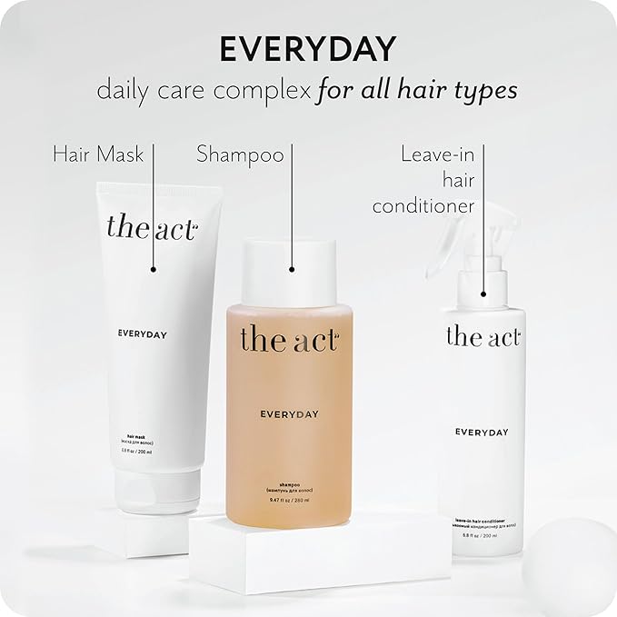 Everyday 2-in-1 Hair Mask Conditioner - Deep Hydration, Repair, Nutrition for All Hair Types - Enriched with Avocado & Coconut Oils 6.8 Fl oz-VivaGrace Women