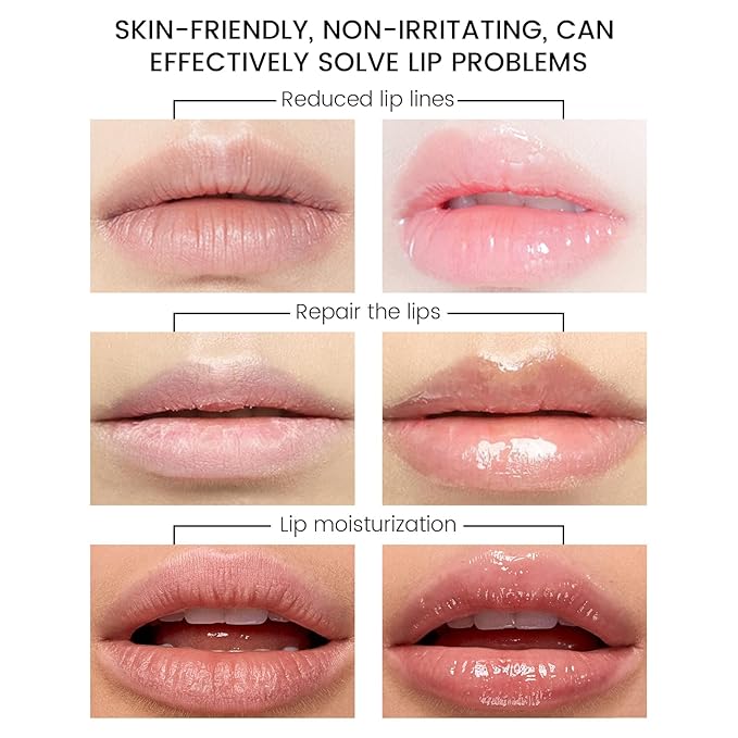 Tinted Lip Balm, Tinted Chapstick 2 in 1 Moisturizing Lip Balm and Buildable Lipstick, Instant Hydration Chapped Lips and Pale Lips, Keep Lips Hydrated Lip Moisturizer, 0.16Oz, Pack of 6-VivaGrace Women