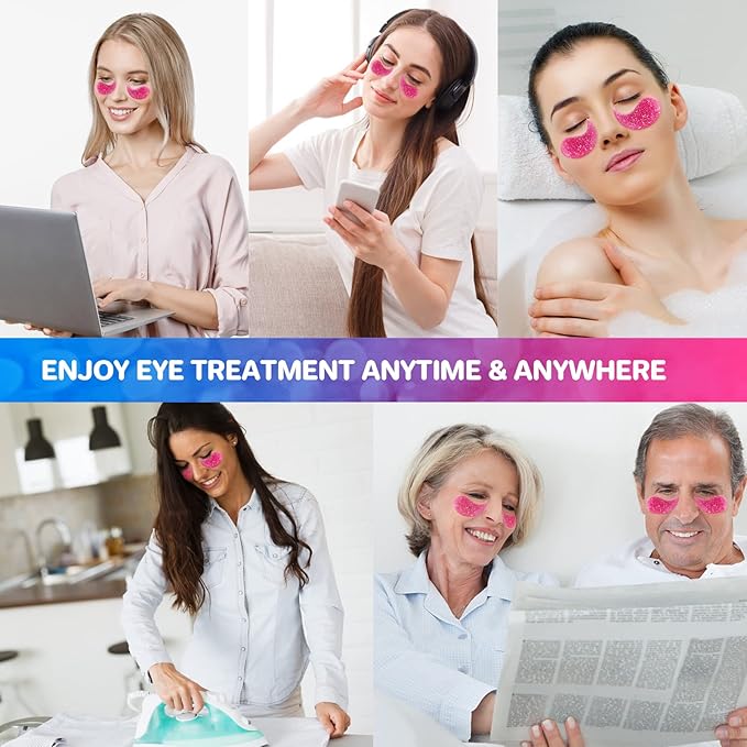 Vemofoper Under Eye Patches - 30 Pairs Collagen Under Eye Masks Anti-Aging Eye Mask for Face to Soothe Puffiness, Eye Bags and Wrinkles-VivaGrace Women