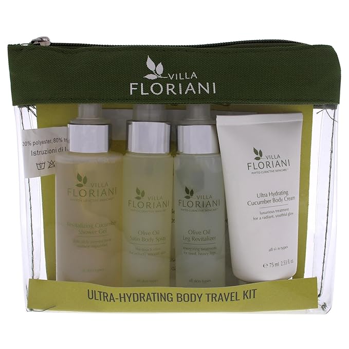 Villa Floriani Ultra-Hydrating Body Travel Kit Unisex 5 Pc-VivaGrace Women
