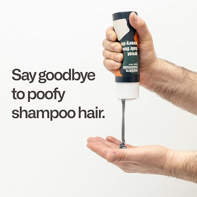 Modern Mammals Men's Shampoo Alternative I Sulfate Free CoWash I Enhances Natural Hair Volume I Lather Free, Cleansing, Hydrating, Replaces Conditioner, 2 in 1, I Barber Recommended, (8oz)-VivaGrace Women