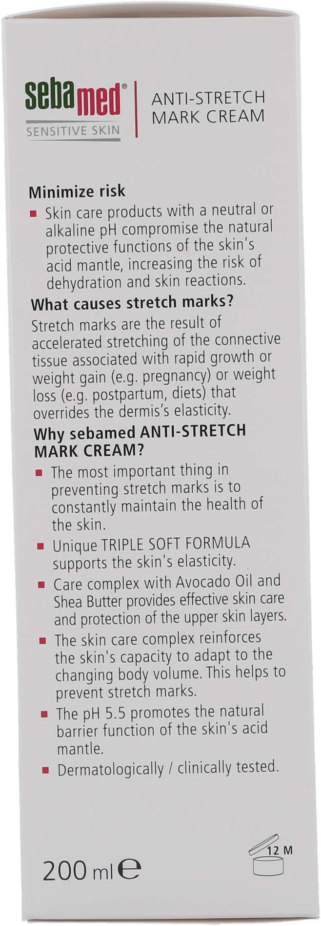 Sebamed Anti-Stretch Mark Cream Stretch Mark Cream - for Pregnancy Stretch Mark & Prevention Oil - Stretch Mark Removal Cream for Pregnant Women, Mothers - Safe for All Ages & Skin Types-VivaGrace Women