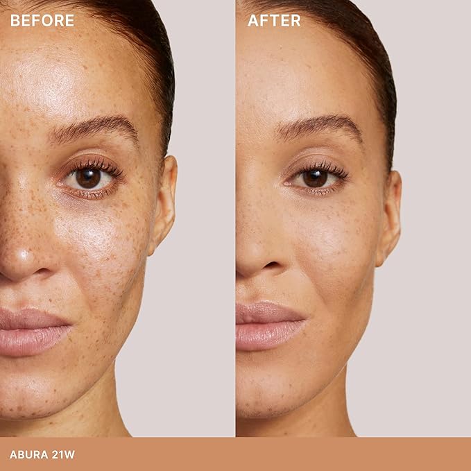 ILIA - Skin Rewind Complexion Stick - Foundation + Concealer + Skincare | Non-Toxic, Vegan, Cruelty-Free, Clean Makeup (21W - Abura, 0.35 oz | 10 g)-VivaGrace Women