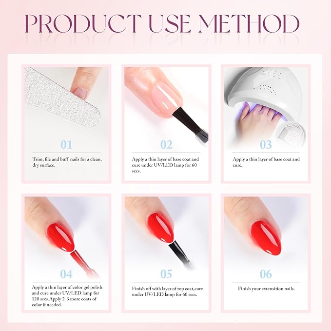 Double Rhythm 0.50 OZ Gel Polish Hema Free Same Color Same Bottle Golden Round Translucent Neutral Natural Milky 15 ML Jelly UV Polish Art DIY at Home (Dark Burgundy-C1563)
