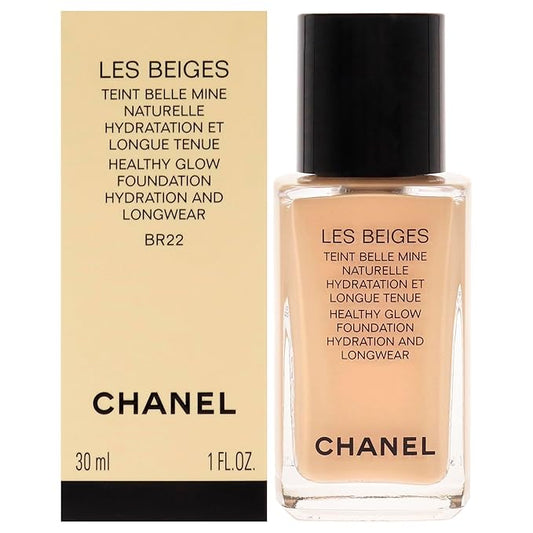 Les Beiges Healthy Glow Foundation - BR22 by Chanel for Women - 1 oz Foundation-VivaGrace Women