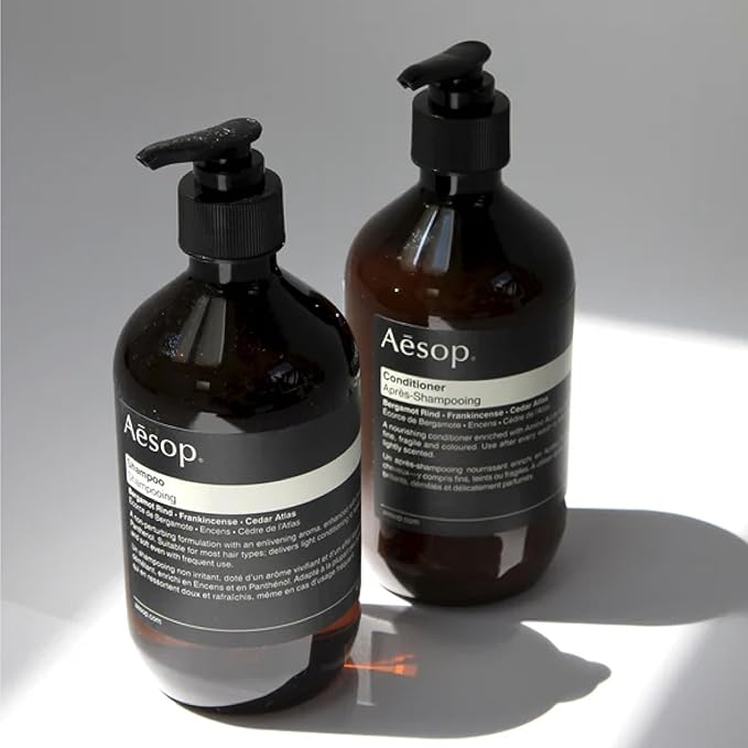 Aesop Shampoo & Conditioner Set | Hydrates, Softens, & Adds Shine | All Hair Types | 16.9 oz / 500mL-VivaGrace Women
