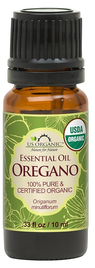 US Organic 100% Pure Oregano Essential Oil - USDA Certified Organic, Steam Distilled (10 ml)-VivaGrace Women