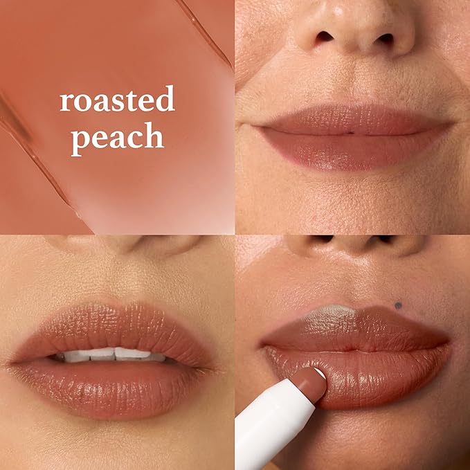 Julep It's Balm: Tinted Lip Balm + Buildable Lip Color - Roasted Peach - Natural Gloss Finish - Hydrating Vitamin E Core - Vegan-VivaGrace Women