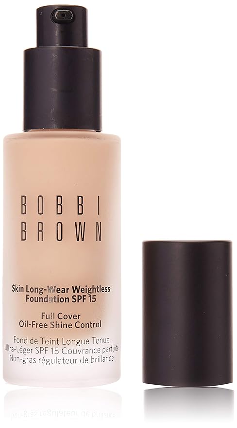 Bobbi Brown Skin Long-Wear Weightless Foundation SPF 15-1 Warm Ivory Women 1 oz-VivaGrace Women