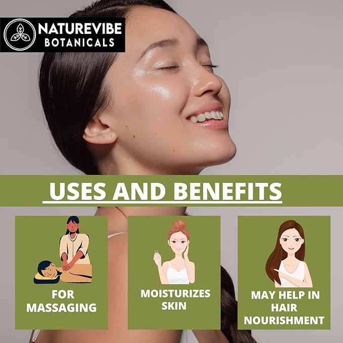 Naturevibe Botanicals Moringa Oil 32 Ounces | 100% Pure and Natural | Great for Skin Care and Hair Care-VivaGrace Women