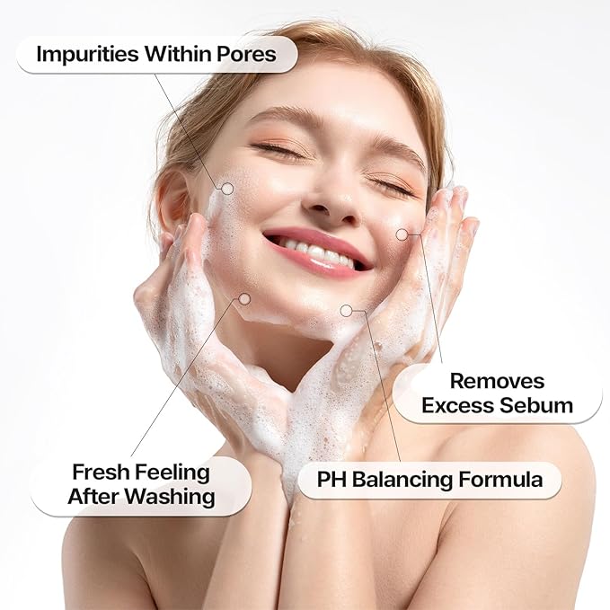 tHermoCEUTICAL Post Enzyme Gentle Cleanser - Daily Exfoliating Face Wash, Facial Scrub Exfoliator with Papaya Enzyme Powder, 1.4 fl.oz