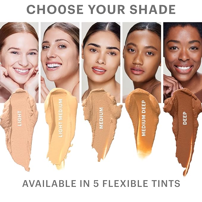 Glo Skin Beauty Oil-Free Tinted Primer SPF 30, (Deep) 1.7 oz - Mineral Makeup for Face, 4-in-1 Foundation Primer, Sheer Coverage, Skincare & Sunscreen With Broad Spectrum UVA/UVB Protection-VivaGrace Women