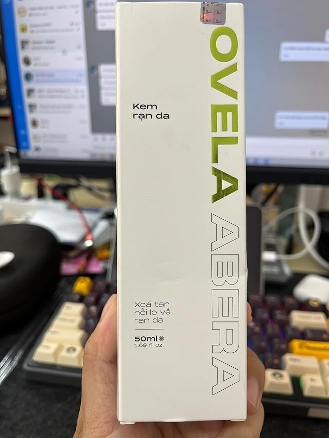 Abera Ovela Stretch Mark Cream, Stretch Marks Treatment For Pregnancy and Weight Fluctuations, Effective Treatment for Stretchmarks in All Skin Types (A. 1 Box + Ice Roller)-VivaGrace Women