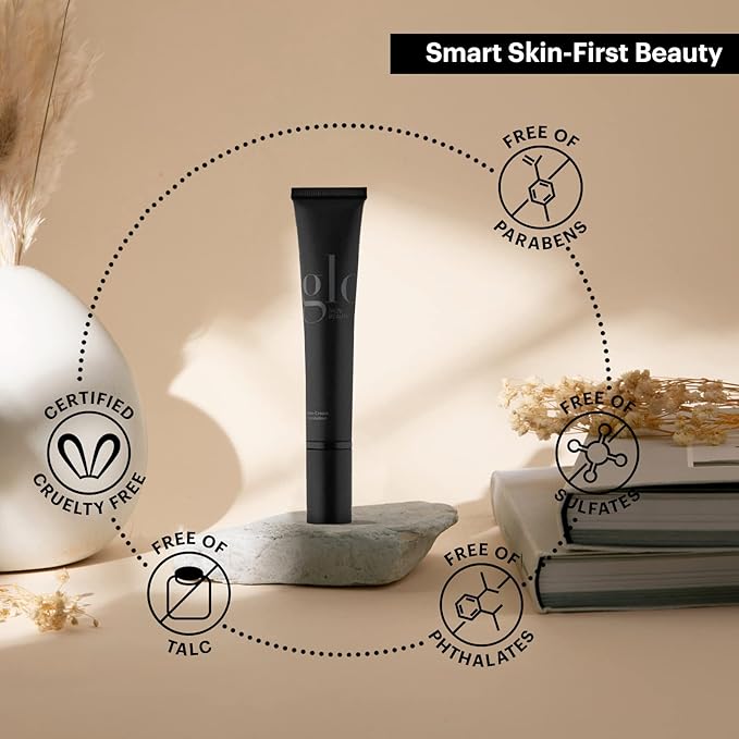 Glo Skin Beauty Satin Cream Foundation Makeup for Face, Natural Light - Full Coverage, Semi Matte Finish, Conceal Blemishes & Even Skin Tone-VivaGrace Women