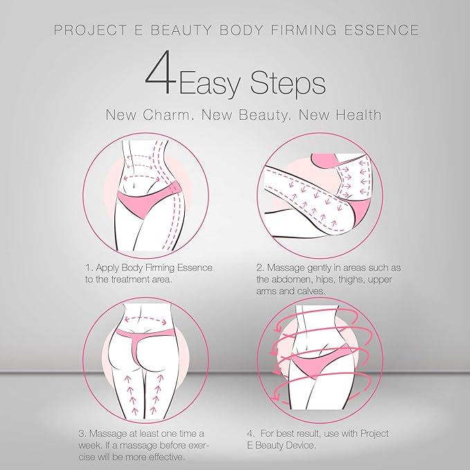 Project E Beauty Daily Skincare Routine | Gentle Cleansing | Foaming Cleanser | Moisturizing Daily | Hydrating Face Cream | Age Defender Eye Cream (Body Essence)-VivaGrace Women