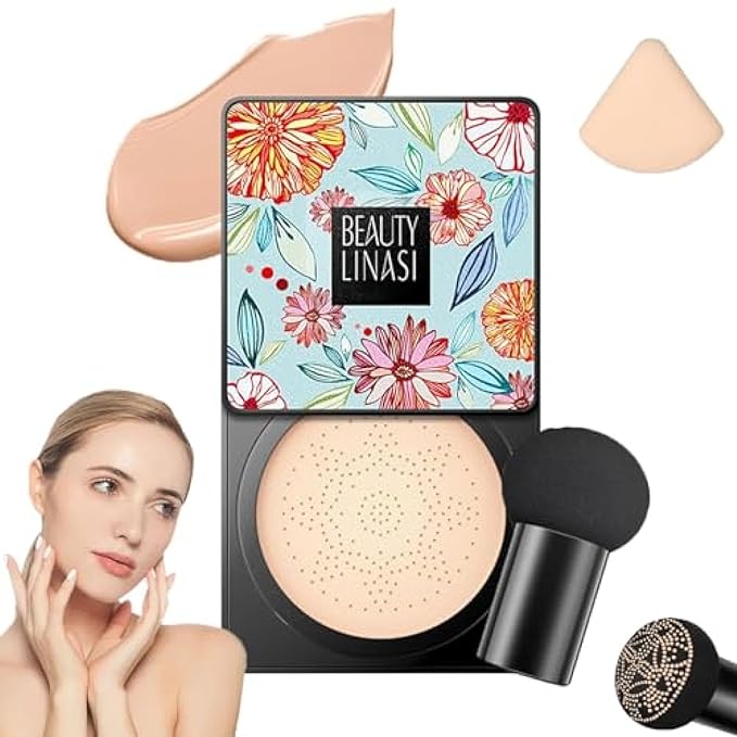 Beauty Cream, Beauty Linasi Clear Cover Beauty Cream, Air Cushion Cc Cream, Moisturizing Concealer, Makeup Long Lasting-VivaGrace Women