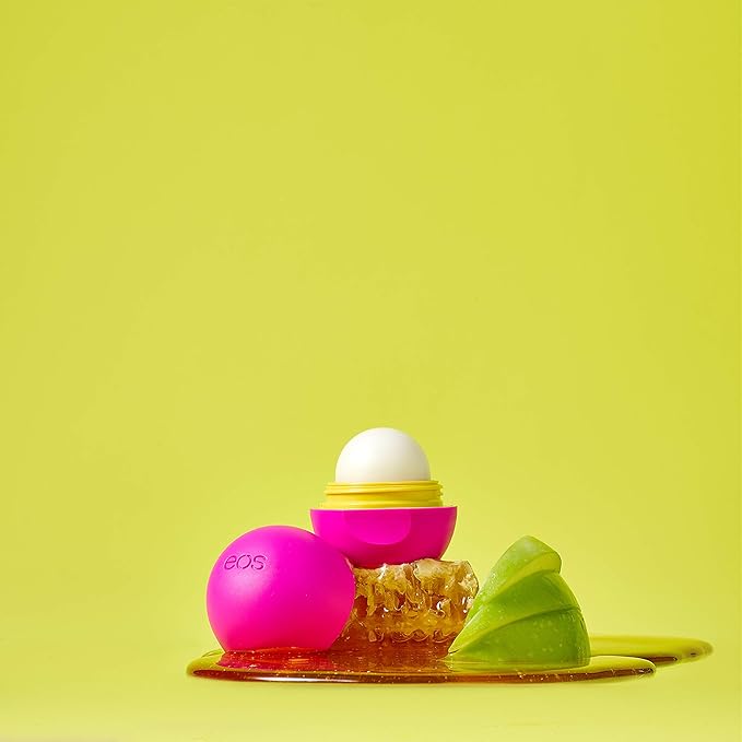 eos Natural Shea Lip Balm- Honey Apple, All-Day Moisture, Made for Sensitive Skin, Shea Lip Care Products, 0.25 oz (Pack of 2)-VivaGrace Women