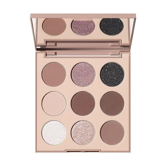 Morphe 9M Midnight Dune Artistry Palette - Cool-Toned Makeup Palette with Matte and Shimmer Finishes - Highly Pigmented Eye Makeup with a Blendable & Buildable Formula (0.35 oz)-VivaGrace Women