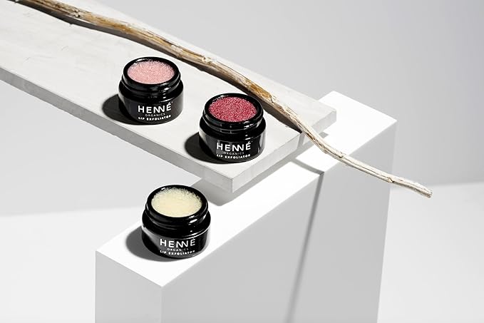 Henné Organics Lip Exfoliator - Natural and Organic Sugar Scrub - Nordic Berries-VivaGrace Women