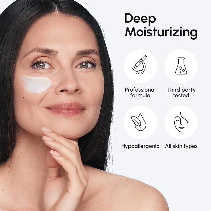 MAREE Face Moisturizer Retinol Cream for Face - Wrinkle Cream for Women - Anti Aging Face Cream - Facial Moisturizer with Collagen - Crema Hidratante Para la Cara for Skin Tightening-VivaGrace Women