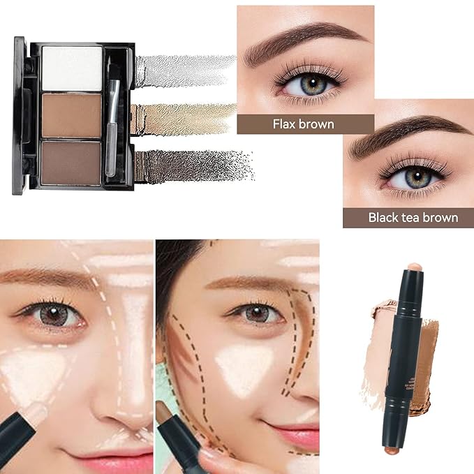 28 Pieces Makeup Kit for Women Full Kit, Eyeshadow Palette,Lip Gloss Set,Lipstick,Blush,Foundation,Concealer,Mascara,Eyebrow Pencil,Include Makeup Brush Set,Professional Makeup Kit for Teens-VivaGrace Women