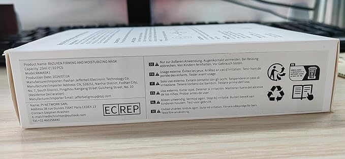 Firming and Moisturizing Sheet Face Masks ((Pack of 10)) with Hyaluronic Acid and Peptides, Reduce Fine Lines and Wrinkles, Hydrating & Anti-Aging Spa Face Mask, Facial Skin Care-VivaGrace Women