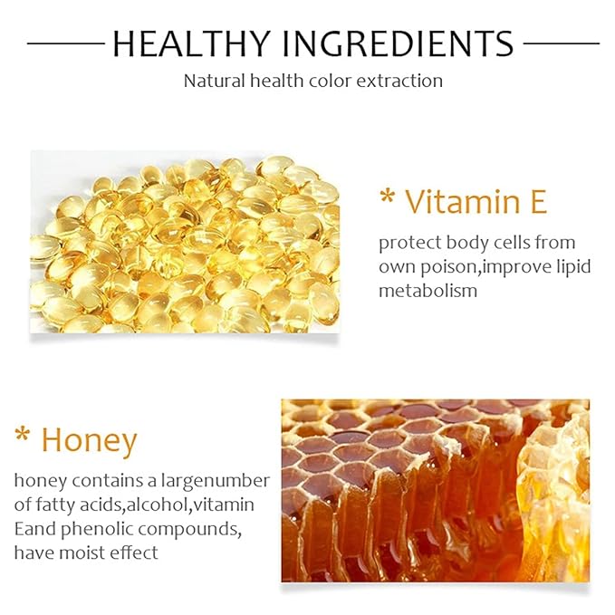 Vitamin E Lip Plumping Serum, Lip Hyaluronic Lip Plumper, Lip Plumping Serum Instant Lip Balm for Moisturize, Eliminate Dryness Wrinkles Enhances Plump Gloss (2PC)-VivaGrace Women