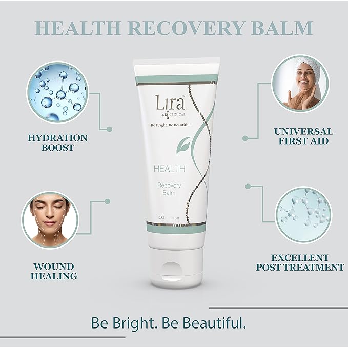 Lira Clinical HEALTH Recovery Balm - Post-treatment Ultra-hydrating Balm - with Aloe Vera, Vitamin A & E - for Normal, Sensitive, Dry Skin - 1 fl oz-VivaGrace Women