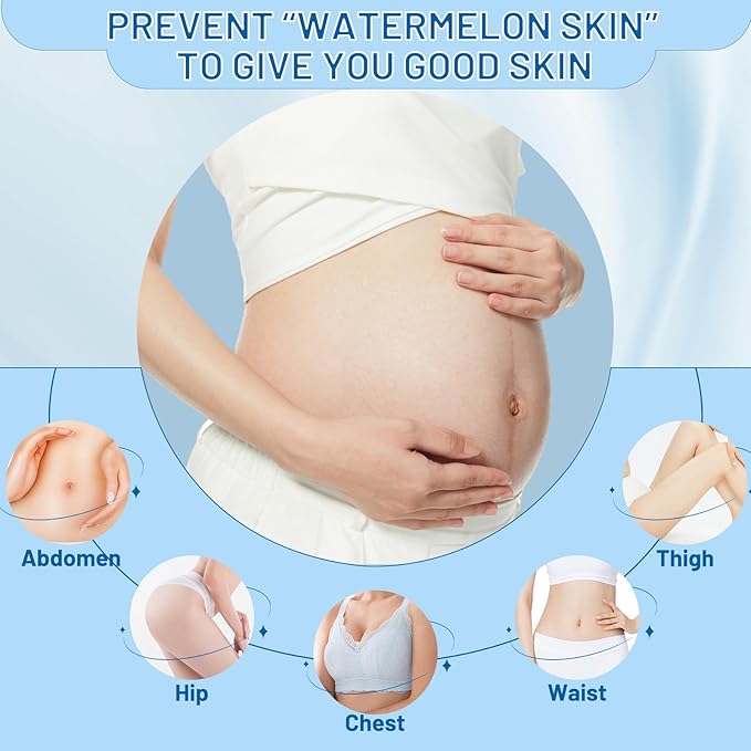 Stretch Mark Removal, Stretch Mark Cream for Pregnancy, Scar Removal Cream Deep Stretch Mark Removal, Belly Butter for Pregnant Women To Prevent And Repair Maternity Stretch Marks Scar 2.82 Oz-VivaGrace Women