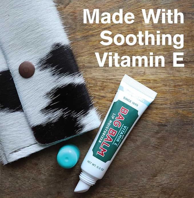 Vermont's Original Bag Balm Fragrance Free Lip Balm with Vitamin E | Pack of 4 0.3oz Tubes-VivaGrace Women