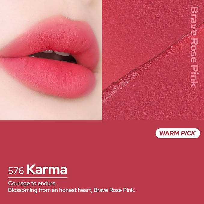 Unseen Blur Lip Tint Long-Lasting Stain, Blendable 3.2g (Karma, 3.2)-VivaGrace Women
