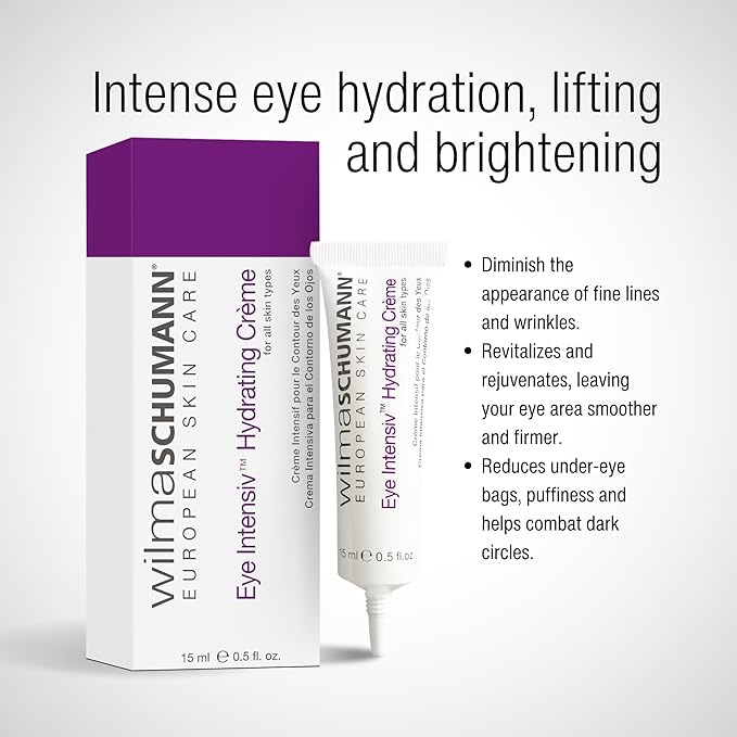 Eye Intensiv Hydrating Crème - Hydrating Face Moisturizer to Reduce Fine Lines and Wrinkles - Eye Cream, 0.5OZ/15ML - Luxury Skin Care-VivaGrace Women