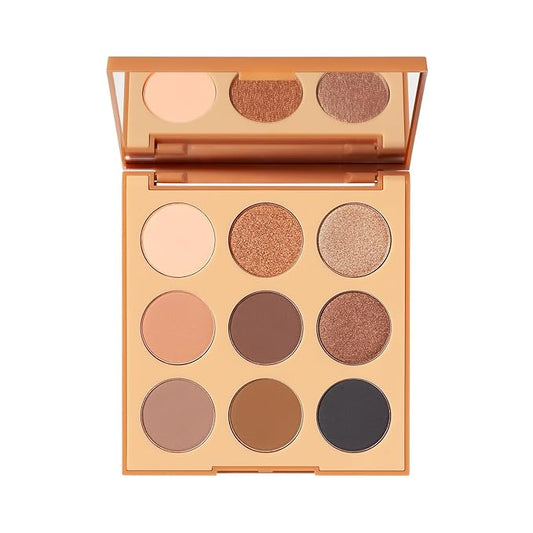 Morphe 9T Neutral Territory Artistry Palette - Warm Neutral Makeup Palette with Matte and Shimmer Finishes - Highly Pigmented Eye Makeup with a Blendable & Buildable Formula (0.35 oz)-VivaGrace Women