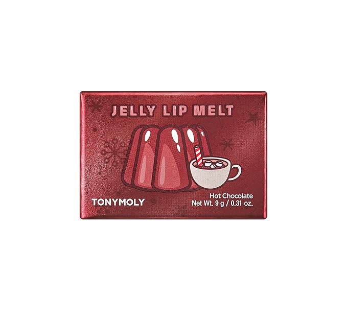 TONYMOLY Jelly Lip Melt, Hot Cocoa-VivaGrace Women