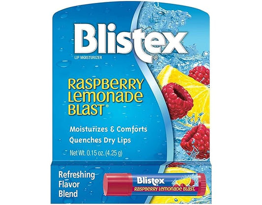 Blistex Raspberry Lemonade Blast Lip Protectant - 0.15oz Value Pack of 12-VivaGrace Women