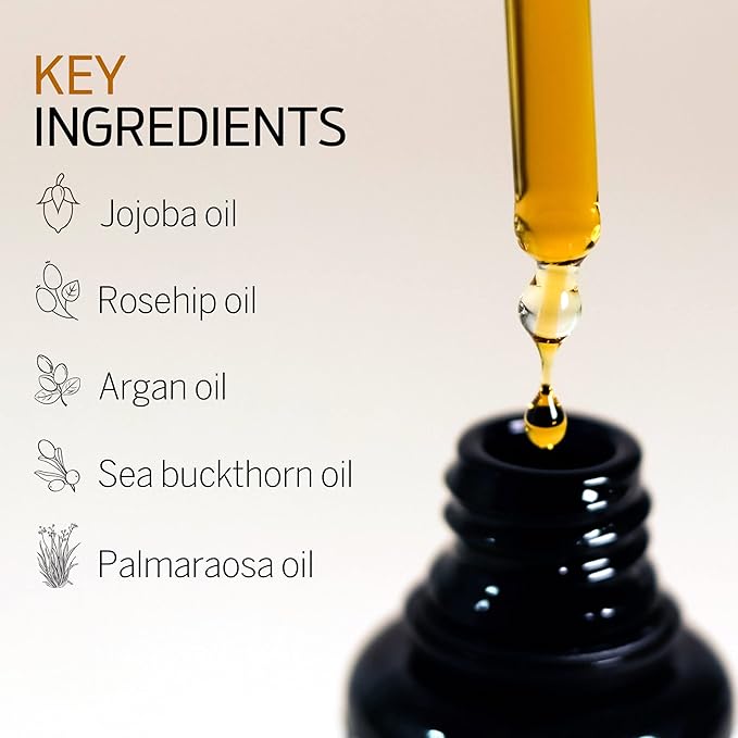 Facial Oil | Restorative Facial Oil For Dry Skin | Formulated With Rose Hip Oil, Jojoba Oil - 30 ml-VivaGrace Women