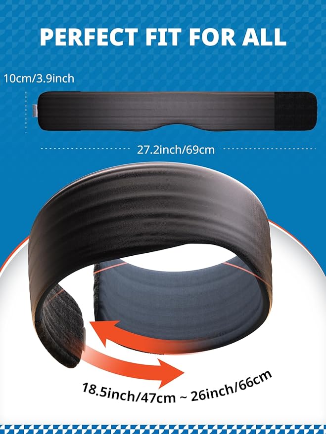 Sleep Mask, Eye Mask for Sleeping, Upgrade Ultra-Soft Blackout Eye Cover for Women Men, Wider Adjustable Strap for Side Sleeper, Travel, Nap, Yoga, Relief Eye, Black-VivaGrace Women