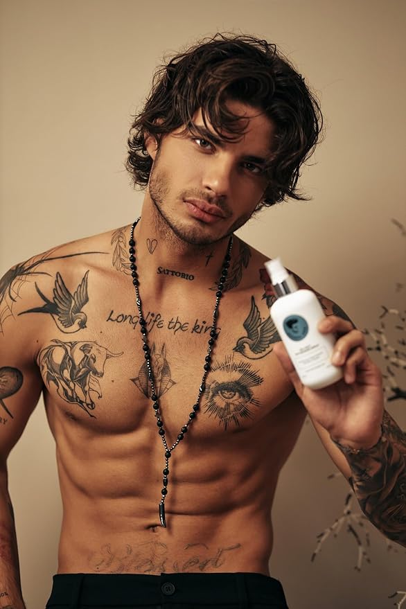 Avenue Man Volumizing Sea Salt Spray for Men - Lightweight Sea Salt Hair Spray for Men - Paraben & Sulfate-Free - Mens Hairspray for Fine & Normal Hair with Kelp, Papaya, Brown Seaweed - 6.76 oz-VivaGrace Women