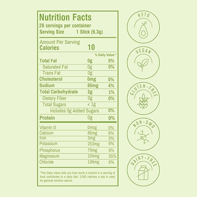 FlavCity Lemon Lime Electrolytes Powder Packets - 28 Hydration Packets - No Added Sugar - Hydration Powder with Real Fruit & Unrefined Sea Salt - Keto & Gluten-Free (28 Stick Packs)-VivaGrace Women