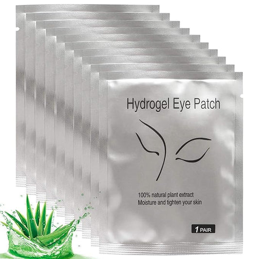 50 Pairs Under Eye Pads, Eyelash Extension Gel Patches, Lint Free DIY False Lash Extension Beauty Makeup Hydrogel Gel Eye Patches-VivaGrace Women
