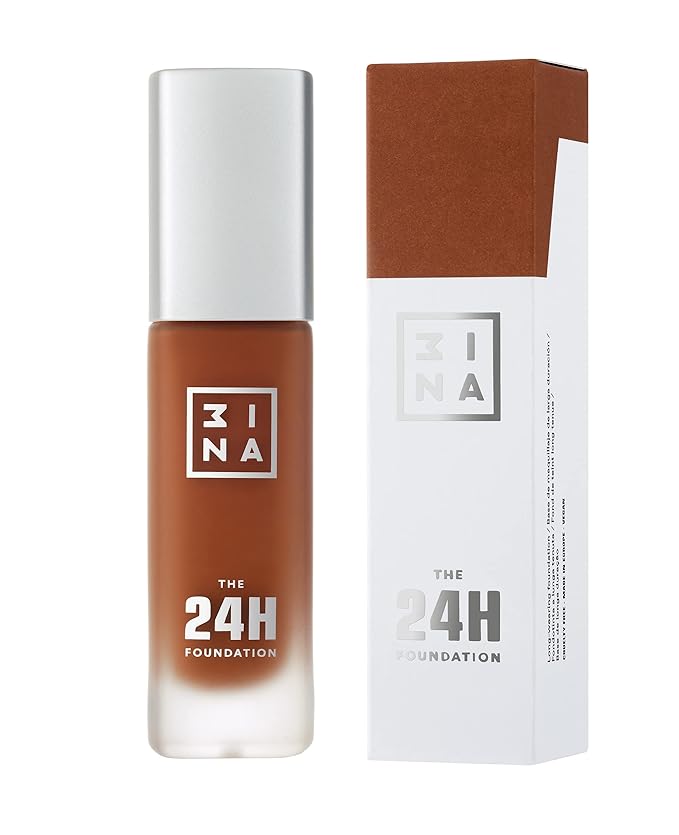 3INA The 24H Foundation 669-24H Long-Wearing Formula - Medium To High Buildable Coverage - Smooth Matte Finish - Expanded Shade Selection - Waterproof, Cruelty Free, Vegan Makeup - 1.01 Oz-VivaGrace Women