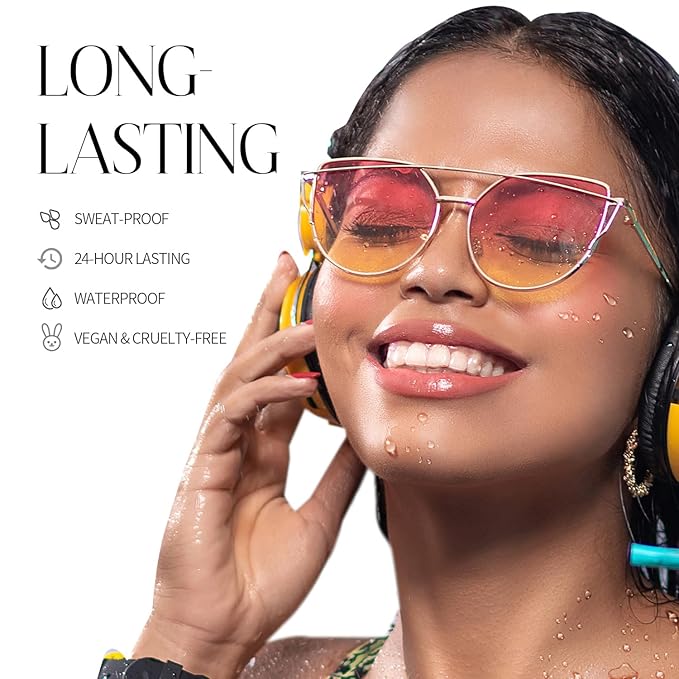 2Pcs Contour Stick Makeup，Cream Blush for Cheeks, Contour Stick + Blush Stick for Dewy Makeup Look，Long-Wear & Hydrating Formula | Contour Stick + Blossom Blush for Light to Light Medium…-VivaGrace Women